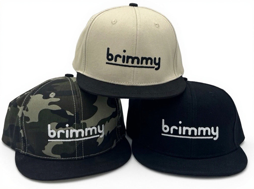 Short Brim Snapbacks - Tripple Dipper