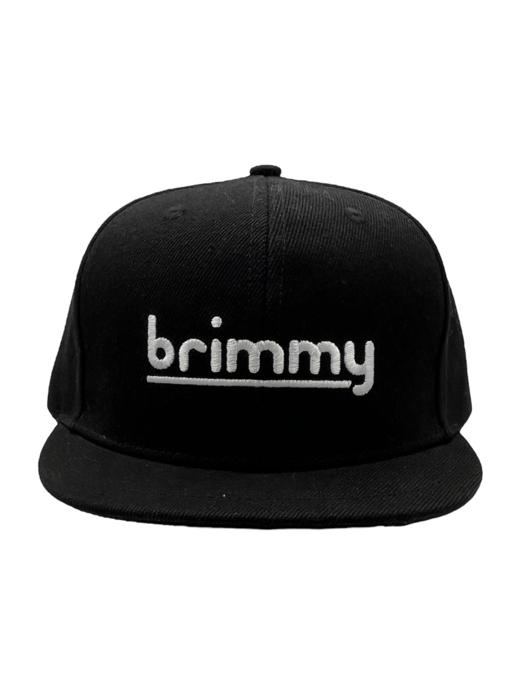 Short Brim Snapback - Classic Black -